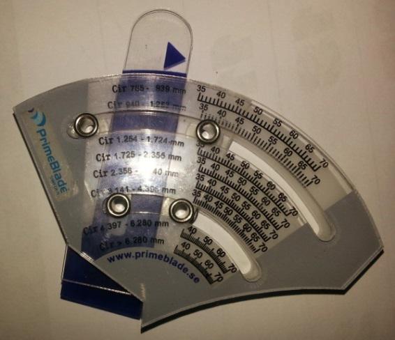 Angle Gauge For Doctor Blades Primeblade Sweden Ab